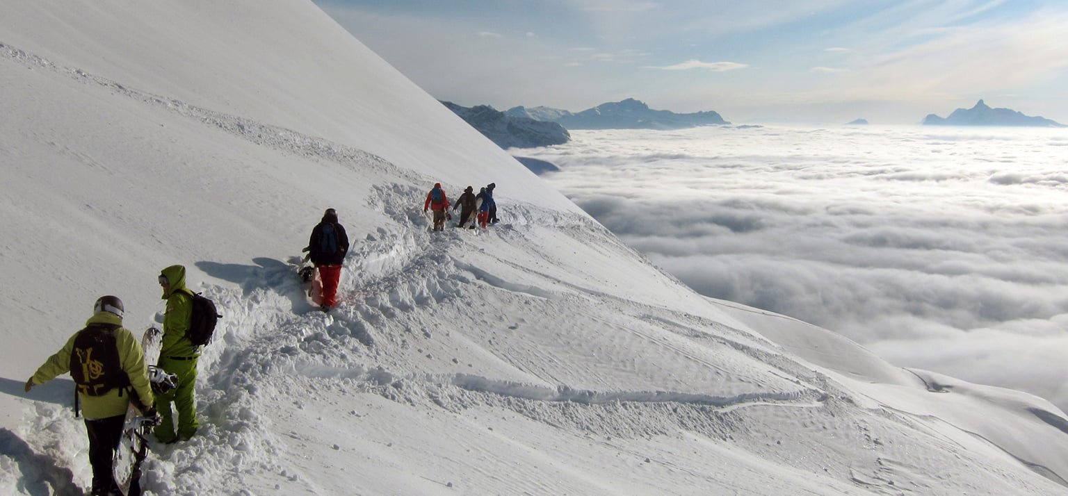 off piste guiding in morzine and avoriaz