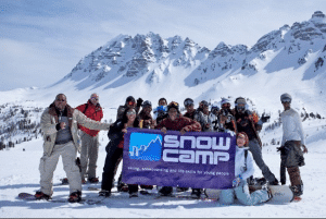 snow camp charity ski snowboard