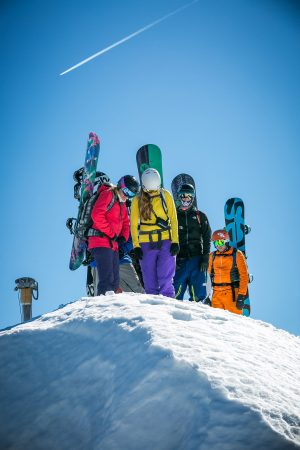 Off piste guiding in the Grand Massif