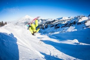 Jumping off piste