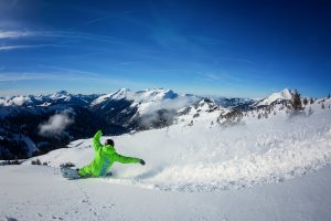Snowboard Instructor Powder Slash