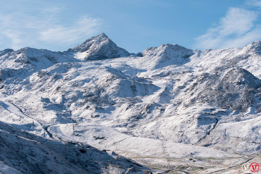 neige précoce à Val Thorens septembre 2017