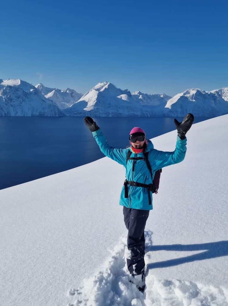 Splitboarding Near Lyngen