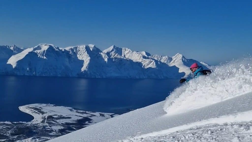 Tammy Snowboarding